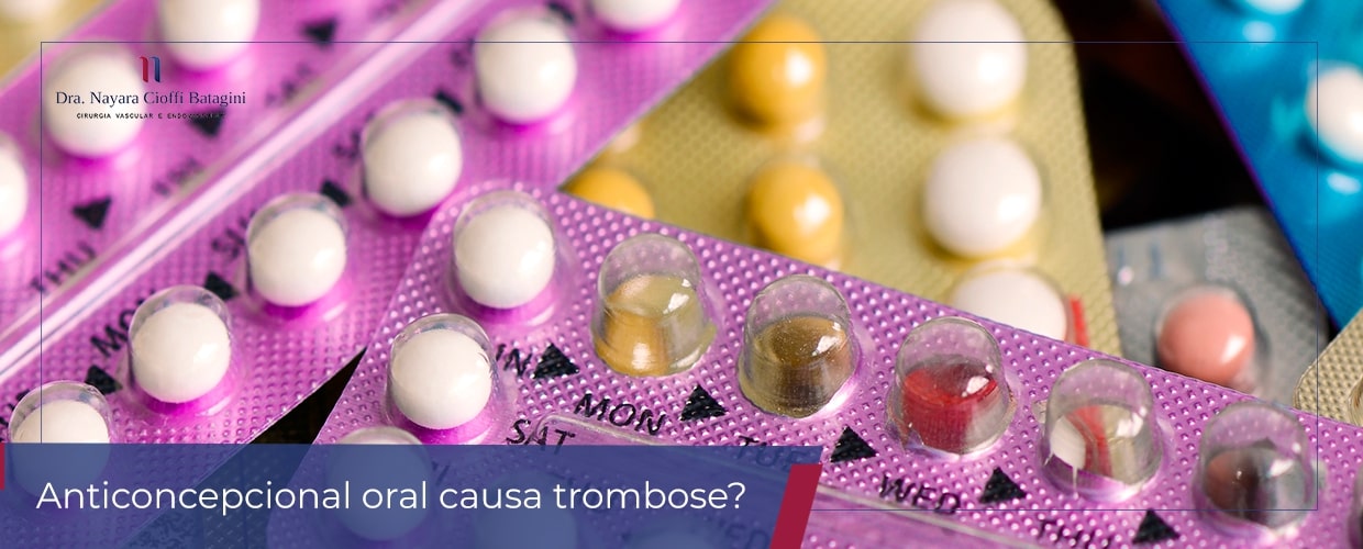 Anticoncepcional oral causa trombose?