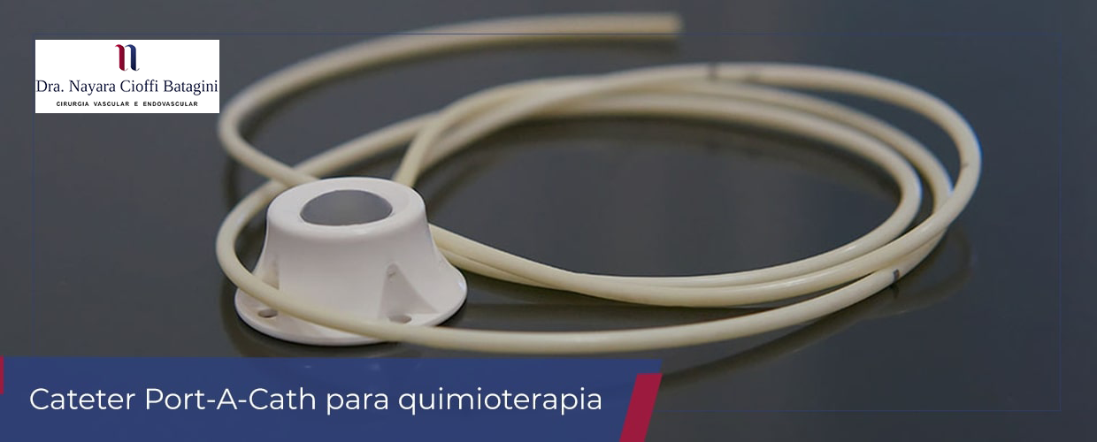 Cateter Port-A-Cath para Quimioterapia
